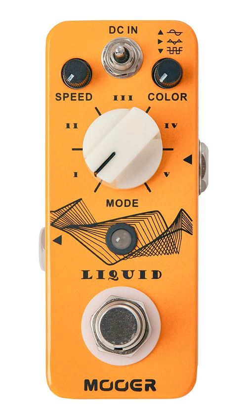 Mooer Liquid - Mini pédale phaser numérique pour guitare