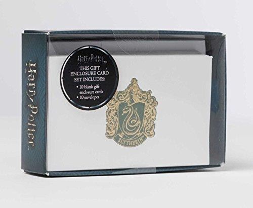 Harry Potter: Slytherin Crest Foil Gift Enclosure Cards (Anglais) Broché