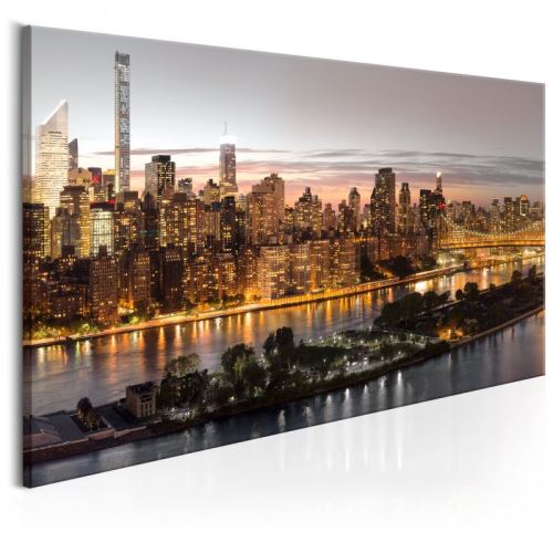 Tableau - Evening Manhattan .Taille : 70x35
