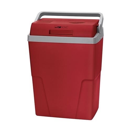 Clatronic, kb 3713 glaci&egrave;re &eacute;lectrique 25 litres a++ 12v / 230v voiture et camping, 600mah, rouge