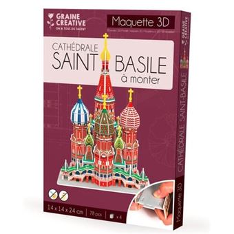 Puzzle 3D Cathedrale Saint-Basile Maquette 