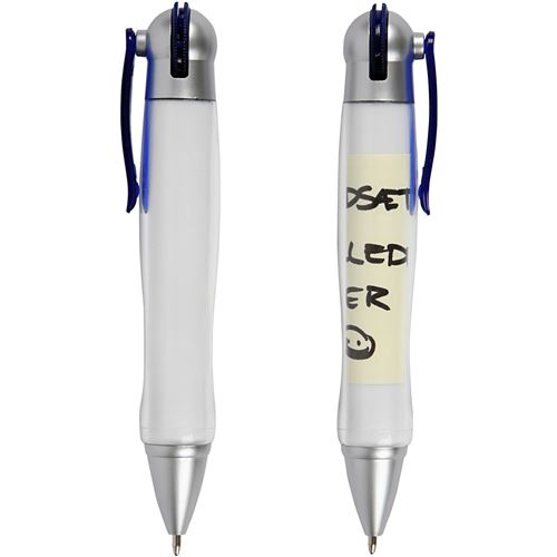 Creotime stylos à bille promotionnels 10 pièces avec papier personnalisé