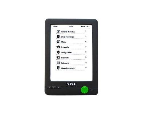 billow E03FLC Lecteur eBook 4 Go 6 monochrome E Ink Front Light (800 x 600) Logement microSD gris