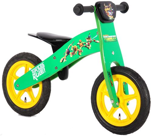 Yipeeh Ninja Turtles loopfiets Draisienne à 2 Roues 12 pouces Garçon Vert