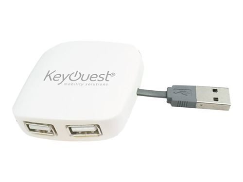 KeyOuest COMBO HUB - concentrateur (hub) - 3 ports