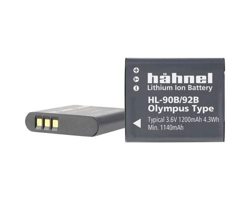 Hähnel Fototechnik HL-90B Batterie pour appareil photo Remplace laccu dorigine Li-90B, Li-92B 3.6 V 1200 mAh