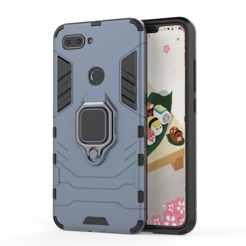 Housse étui Coque anti-choc avec support pour Xiaomi Mi 5X - Bleu/Noir -4227