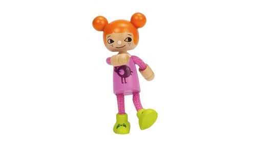 Hape Fille de famille moderne rose