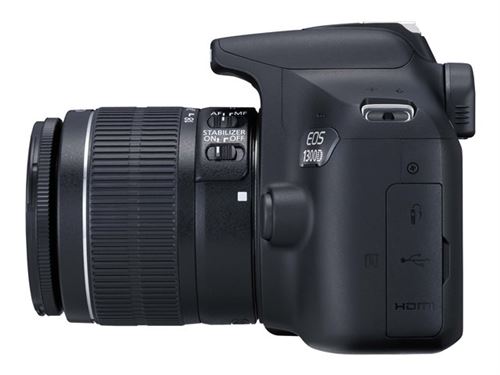 Canon EOS 1300D + Objectif 18-55 Mm – Reflex Numérique Noir – Occasion