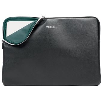 Mobilis PURE - Housse d'ordinateur portable - 12.5" - 14" - argent, noir - pour Apple MacBook Air (13.3 "); MacBook Pro (12 ", 13.3 ")