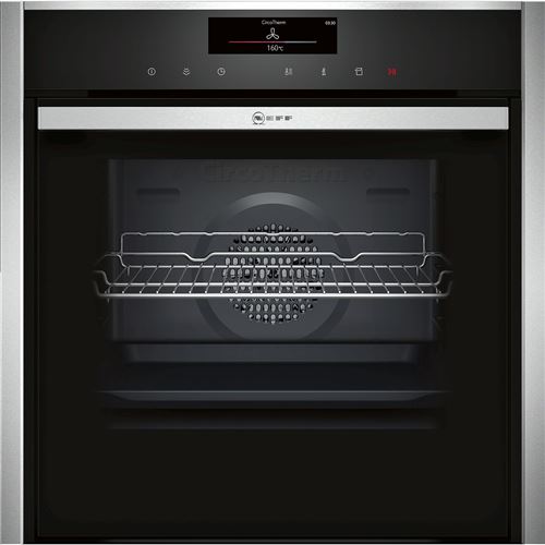 Neff N 90 B48FT78H0 - Four - intégrable - WiFi - niche - largeur : 56 cm - profondeur : 55 cm - hauteur : 58.5 cm - avec système auto-nettoyant - classe A+ - acier inoxydable