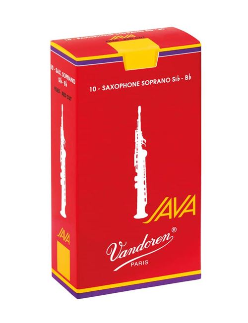 De soprano java rouge filed red cut-Vandoren