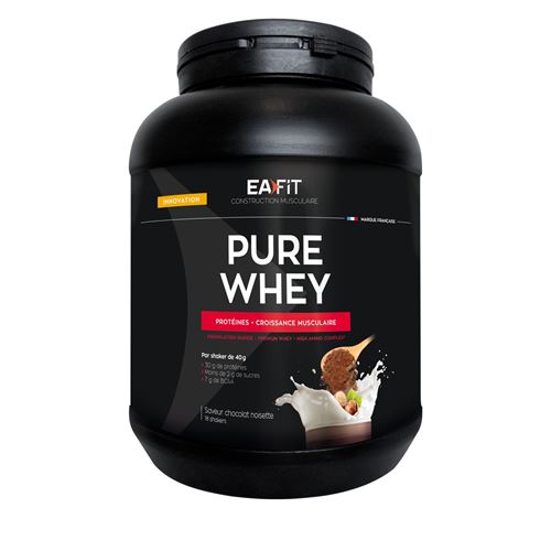 Pure Whey chocolat noisette EA Fit