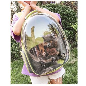 Sac De Transport Pour Chien Chat Lapin Animaux Extensible Jaune Transport Et Voyage Du Chat Achat Prix Fnac