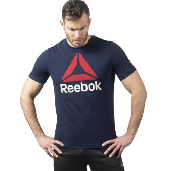 tee shirt reebok bleu