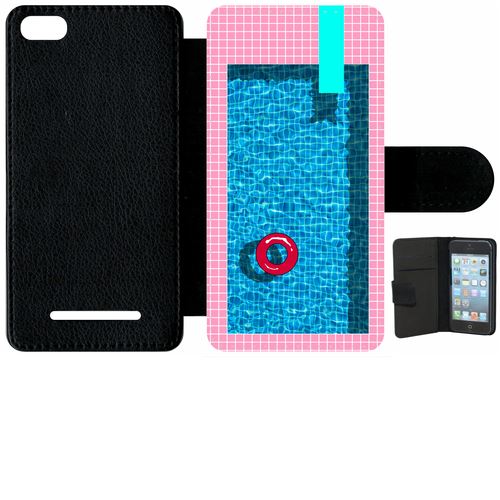 Étui Porte Feuille Xiaomi Mi 4c Illusion Piscine T Baignade