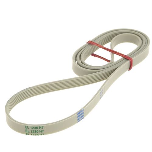 Courroie 1230h7 pour Lave-linge Bluesky, Lave-linge New pol, Lave-linge Doman