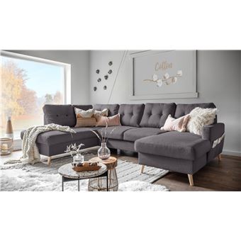 800 Sur Oslo Canape Panoramique Gris Fonce 290x87x198 149cm