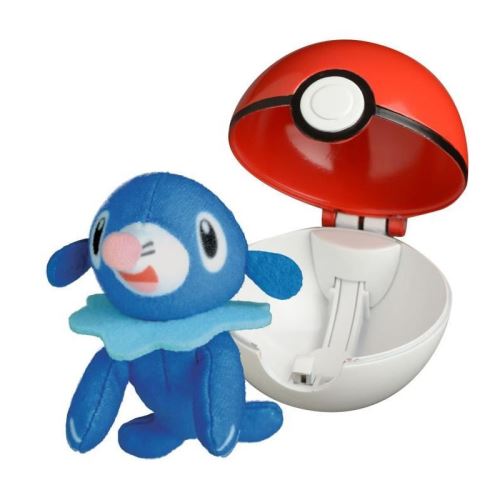 POKEMON Pokéball Lanceur et Peluche Otaquin - 6 cm