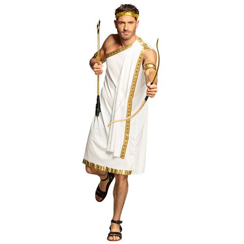 Déguisement éros Toge Dieu Amour Grec Homme M/l Blanc 83808 M/L - 83808