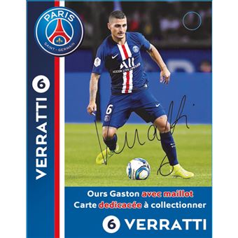 Peluche PSG Ours Gaston 20 cm PSG Verratti