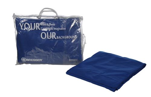 BRESSER Y-9 Toile de fond 3x6m Chromakey-bleu