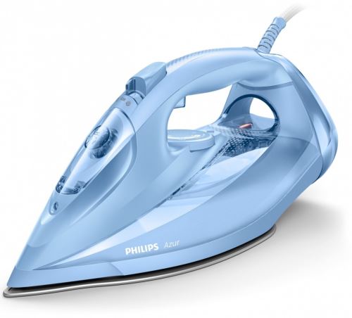 Philips azur gc4535 20 fer à repasser fer à vapeur semelle steamglide bleu 2400 w