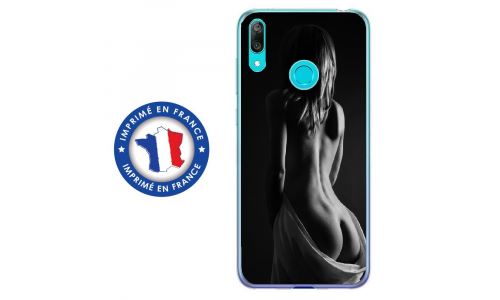 Coque souple pour Huawei Y7 (2019) avec impression Motifs femme dénudée