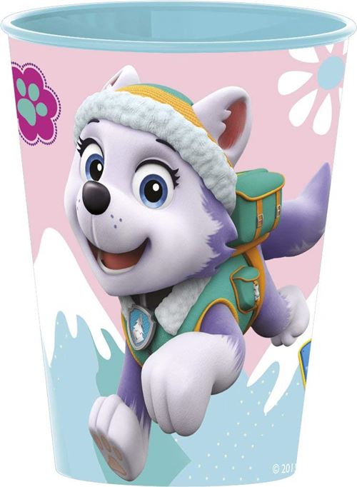 Unbranded 8017448 Paw Patrol Filles Gobelet Plastique Bleu 7,7 x 7,7 x 9,8 cm