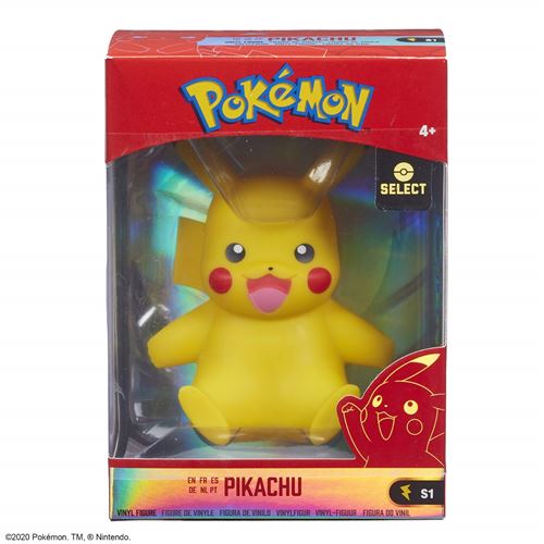 Pokémon Kanto série 1 - Figurine Vinyle - PKW2275 - Pikachu - 10 cm