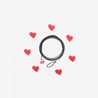 CLICK PHOTO HOLDER WITH MAGNETS - HEARTS
