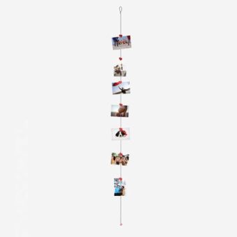 CLICK PHOTO HOLDER WITH MAGNETS - HEARTS
