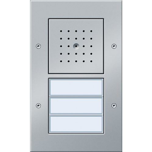 126766  - Türstation AP 3fach reinweiß 126766