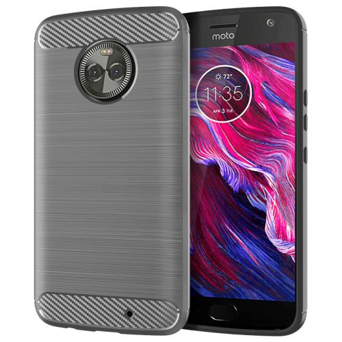 Etui Coque de protection durable souple pour Moto X4 - Gris