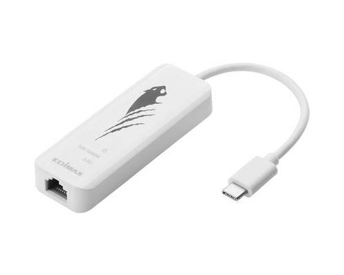 Adaptateur USB vers Ethernet Edimax EU-4307 2.5 Gbps USB-C Blanc