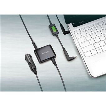 Adaptateur Secteur Universel Ultra-mince 90W – LVSUN – Avec écran LCD Et Port USB