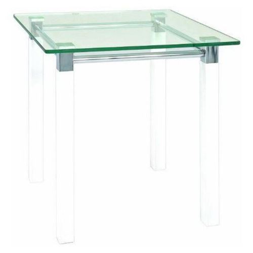 Paris Prix - Table D'appoint Design ruben 43cm Blanc