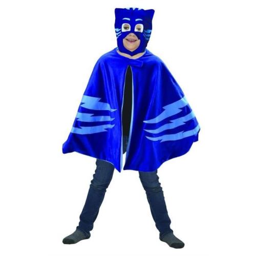Pjmasks cape + plaid yoyo bleu fun house