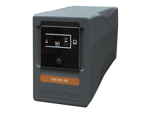 Socomec NeTYS PE Onduleur 4 prises IEC320-C13 RJ45 650 VA/360 W Noir