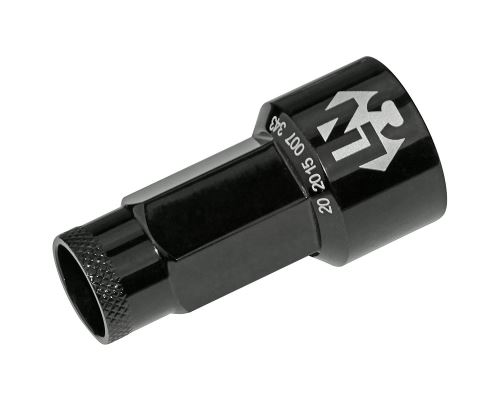 Foliatec Écrous de roue 17 mm noir 20 pièces