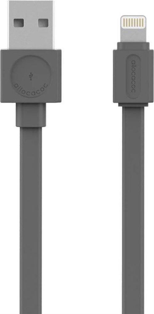 Allocacoc Câble USB Lightning Gris