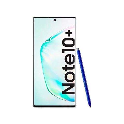 Samsung Galaxy Note10+ - 4G smartphone - double SIM - RAM 12 Go / Mémoire interne 256 Go - microSD slot - OLED display - 6.8" - 3040 x 1440 pixels - 4x caméras arrière 16 MP, 12 MP, 12 MP, 0,3 MP - front camera 10 MP - lueur d'aura
