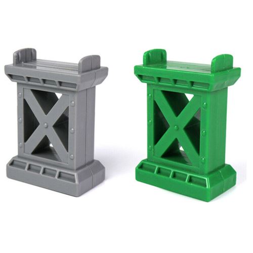 1Pcs Train pont quai voie ferrée accessoires de chemin de fer compatibles grandes marques