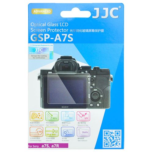 JJC Protection d'écran LCD en Verre Optique pour Sony A7S/A7R