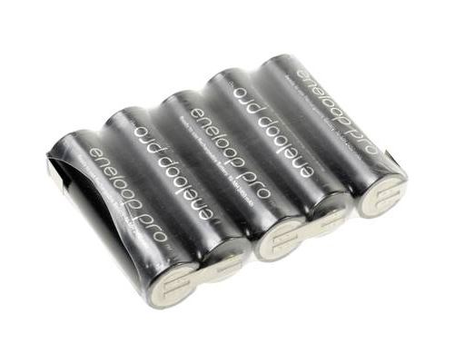 Pack d'accus 5x R6 (AA) NiMH Panasonic 134690 6 V 2450 mAh
