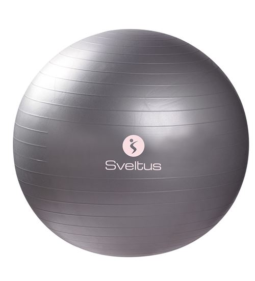 Sveltus ballon de fitness 65 cm gris