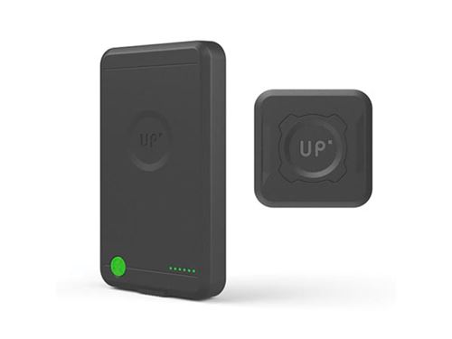 Batterie et chargeur de portable sans fil qi powerbank 3.0 exelium 3000mah noire