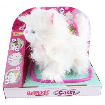 0 05 Sur Animagic Cassy Le Chat Jouet Calin Interactif En Peluche 24 Cm Blanc En Peluche Peluche Interactive Achat Prix Fnac