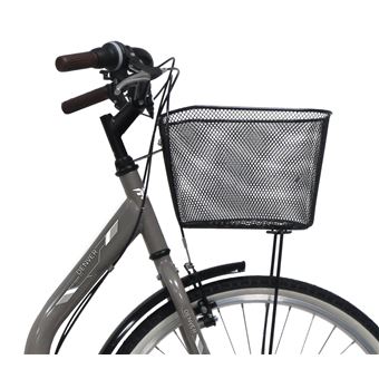 VTC 26 Retro city Rigide Acier DENVER 6 vitesses enjambement bas Velo pour femme Gris VTC Achat prix fnac