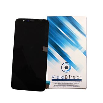 Écran Complet (vitre Tactile + LCD Sur Châssis) Pour OnePlus 5T - Noir, 6.1 Pouces - Neuf Original